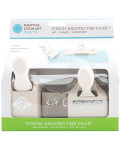 Martha Stewart Vintage Girl Punch-Around-The-Page Combo-Pansy