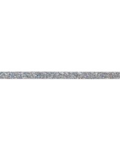 May Arts Metallic Velvet Ribbon 3/8"X30yd-Silver