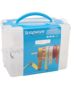 Snapware Snap 'n Stack Ribbon Dispenser 2 Layers-7"X10"X6.125"