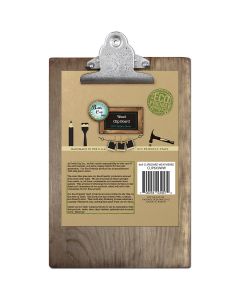 BCI Crafts Salvaged Clipboard-Weathered Wood 6"X9"