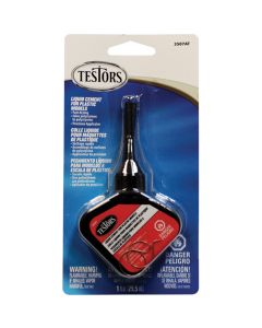 Testors Liquid Cement For Plastics-1oz