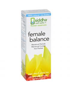 Siddha Flower Essences Female Balance - 1 fl oz