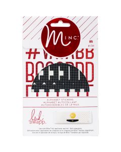 American Crafts Minc Christmas Small Alpha Stickers 3/Pkg-