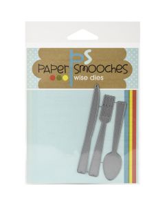 Paper Smooches Die-Flatware 2