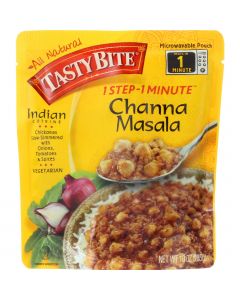Tasty Bite Entree - Indian Cuisine - Channa Masala - 10 oz - case of 6