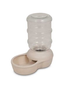 Petmate Le Bistro Waterer Medium Bleached Linen 6.8" x 11.4" x 11.9"