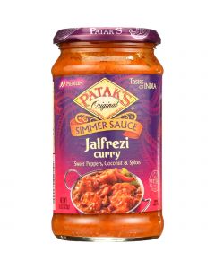 Patak's Pataks Simmer Sauce - Jalfrezi Curry - Medium - 15 oz - case of 6