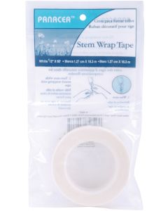 Panacea Stem Wrap Tape .5"X60'-White