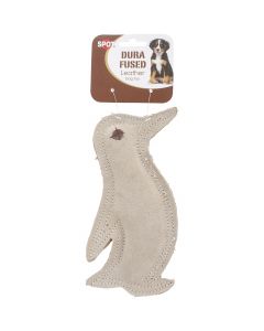 Ethical Pets Dura-Fused Leather Penguin 8"-Brown