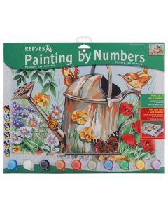 Reeves Paint By Number Kit 12"X16"-Watering Can