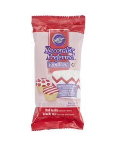 Wilton Decorator Preferred Fondant 4.4oz-Red