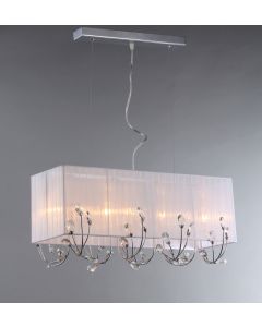 Warehouse of Tiffany Hephaestus Chrome Chandelier