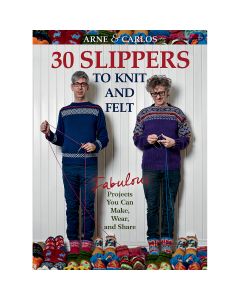 Trafalgar Square Books-30 Slippers To Knit And Felt