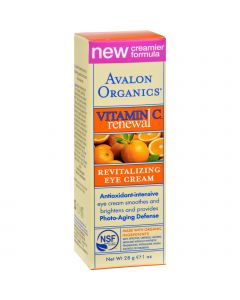 Avalon Organics Revitalizing Eye Cream Vitamin C - 1 fl oz