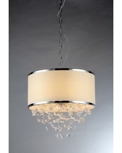 Warehouse of Tiffany Tab Crystal Chandelier