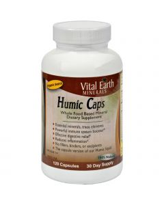 Vital Earth Minerals Humic Caps - 120 Capsules