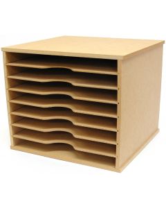 Kaisercraft Beyond The Page MDF Paper Storage Unit-11"X13.25"X12.25"