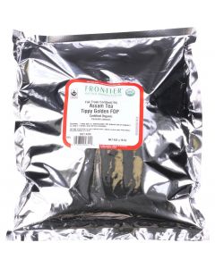 Frontier Herb Tea - Organic - Fair Trade Certified - Black - Assam - Flowering Orange Pekoe Grade - Bulk - 1 lb