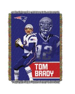 The Northwest Company Tom Brady - Patriots  "Players" 48x60 Tapestry Throw