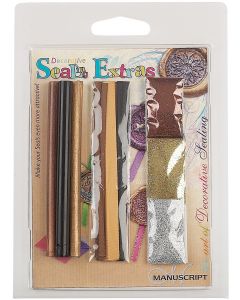Manuscript Pen Sealing Gun Decorative Extras-Black & Gold