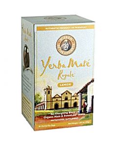 Wisdom of The Ancients Wisdom Natural Organic Yerba Mate Royale Tea Lemon - 1.77 oz