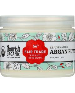 Nourish Argan Butter - Organic - Rejuvenating - 5.2 oz - 1 each