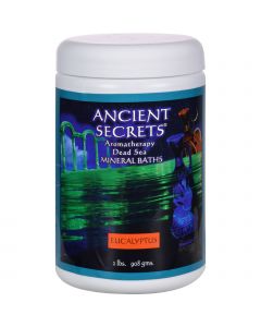 Ancient Secrets Aromatherapy Dead Sea Mineral Baths Eucalyptus - 2 lbs