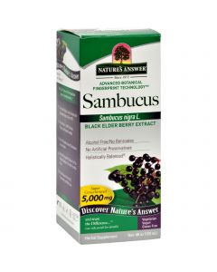 Nature's Answer Sambucus nigra Black Elder Berry Extract - 4 fl oz