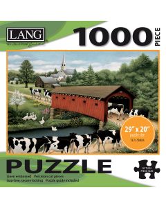 LANG Jigsaw Puzzle 1000 Pieces 29"X20"-Cows Cows Cows