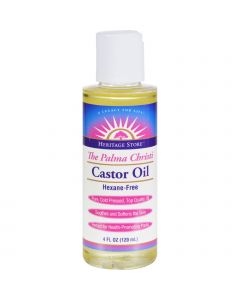Heritage Products Castor Oil Hexane Free - 4 fl oz