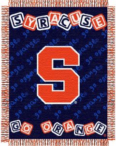 The Northwest Company Syracuse baby 36"x 46" Triple Woven Jacquard Throw (College) - Syracuse baby 36"x 46" Triple Woven Jacquard Throw (College)