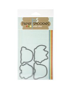 Paper Smooches Die-Chilly Chums Icons
