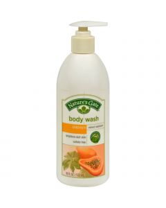 Nature's Gate Body Wash Velvet Moisture Papaya - 18 fl oz