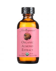 Flavorganics Extract - Organic - Almond - 2 oz - case of 12