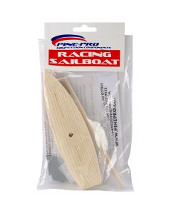 Pinepro Pine Car Derby Racing Sailboat-