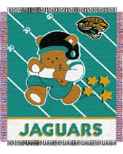 The Northwest Company Jaguars baby 36"x 46" Triple Woven Jacquard Throw (NFL) - Jaguars baby 36"x 46" Triple Woven Jacquard Throw (NFL)