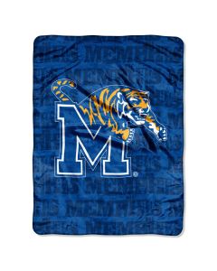 The Northwest Company Memphis Micro Grunge  Micro 46x60 Raschel Throw (College) - Memphis Micro Grunge  Micro 46x60 Raschel Throw (College)