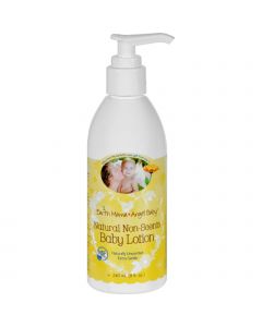 Earth Mama Angel Baby Lotion - Natural Non-Scents - Fragrance Free - 8 oz