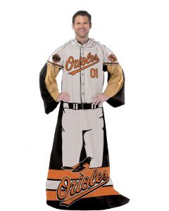 The Northwest Company Orioles  "Uniform" Adult Fleece Comfy Throw