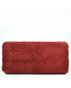 Bare Cotton Luxury Hotel & Spa Towel 100% Genuine Turkish Cotton Oversized Bath Sheet - Cranberry - Pelican Hill - Set of 1