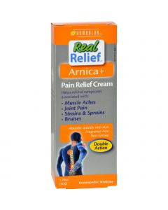 Homeolab USA Real Relief Arnica Pain Relief Cream - 1.76 oz