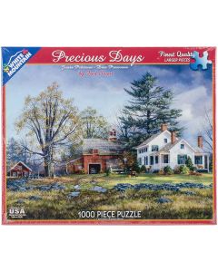 White Mountain Puzzles Jigsaw Puzzle 1000 Pieces 24"X30"-Percious Days