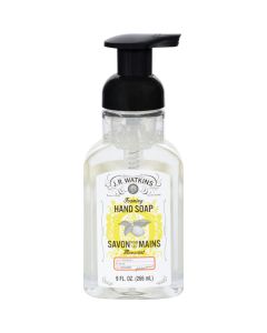 J.R. Watkins Hand Soap - Foaming - Lemon - 9 oz - Case of 6