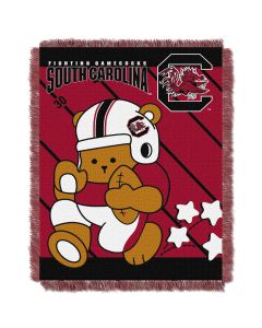 The Northwest Company South Carolina  College Baby 36x46 Triple Woven Jacquard Throw - Fullback Series