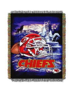 The Northwest Company Chiefs  "Home Field Advantage" 48x60 Tapestry Throw
