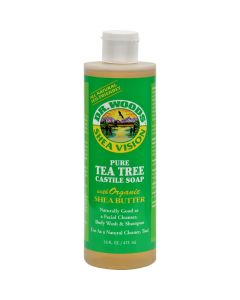Dr. Woods Shea Vision Pure Castile Soap Tea Tree - 16 fl oz