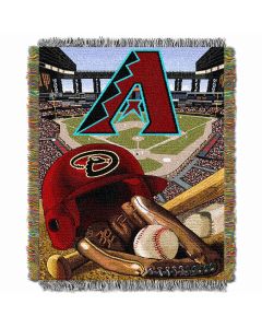 The Northwest Company Diamondbacks  "Home Field Advantage" 48x60 Tapestry Throw