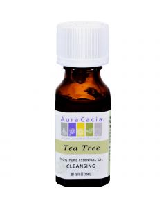 Aura Cacia Pure Essential Oil Tea Tree - 0.5 fl oz