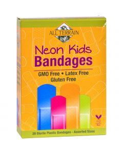 All Terrain Bandages - Neon Kids - Assorted - 20 Count