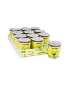 Aloha Bay Chakra Votive Candle - Happiness - Case of 12 - 2 oz
